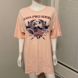 Bass Pro Shops Vintage American Eagle Graphic T-Shirt Sz XL